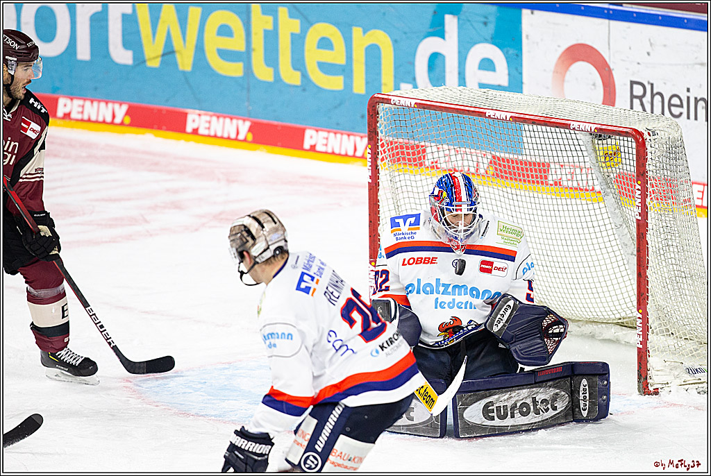PENNY DEL;  Koelner Haie - Iserlohn Roosters; Koeln, 02.03.2021